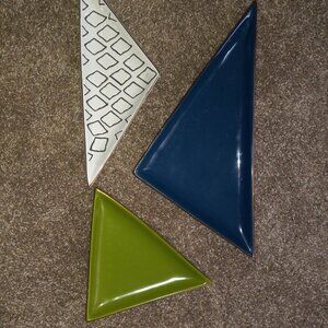 Room Essentials SET of 3 ceramic trays